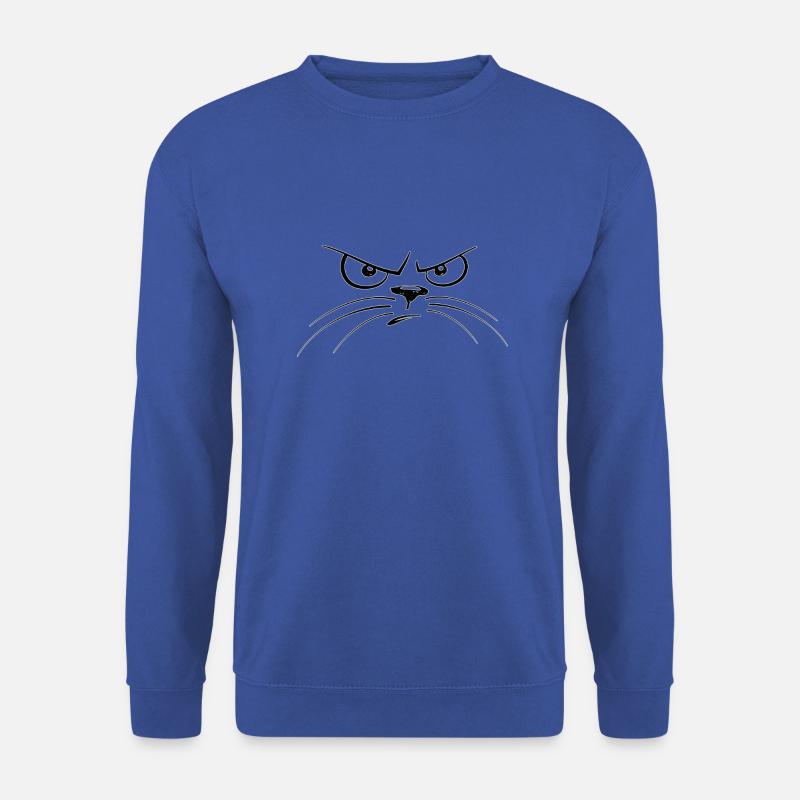 Mürrische Katze - Unisex Pullover - Royalblau