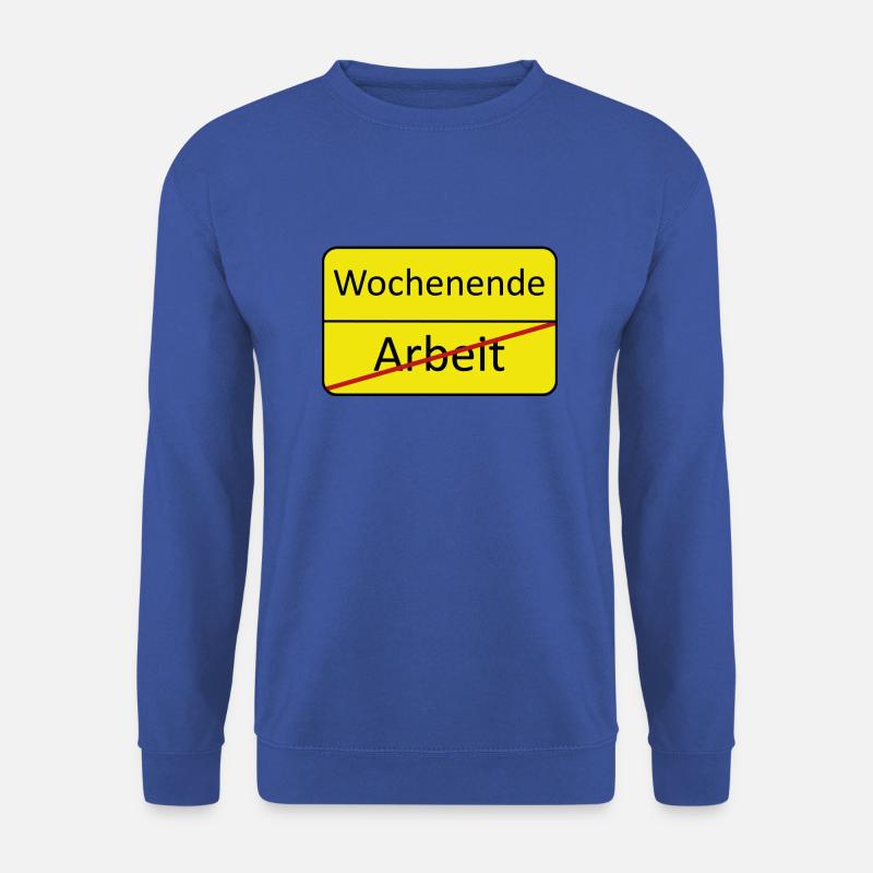 Wochenende - Unisex Pullover - Royalblau