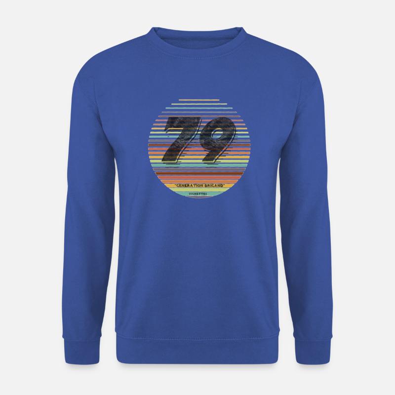 Generation Vignette 1979 - Unisex Pullover - Royalblau