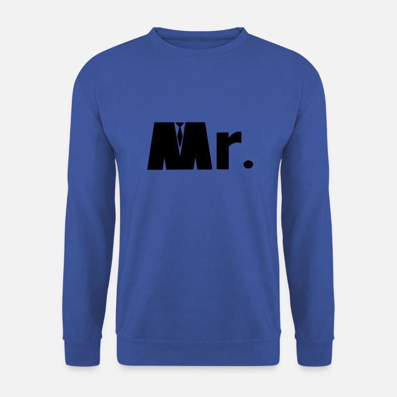 Mr - Unisex Pullover - Royalblau