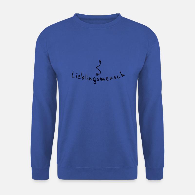 Lieblingsmensch - Unisex Pullover - Royalblau