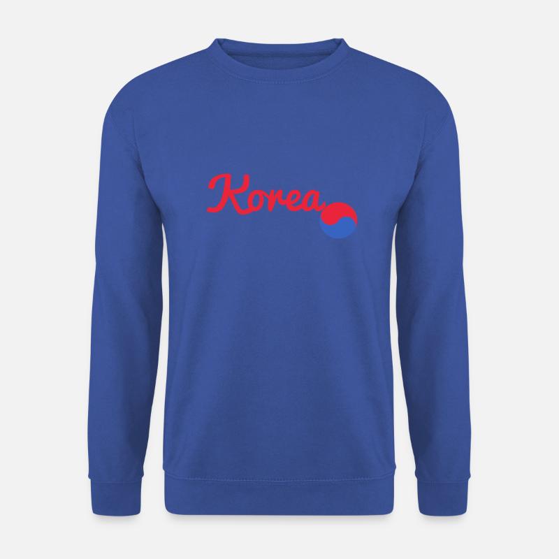 Korea red - Unisex Pullover - Royalblau