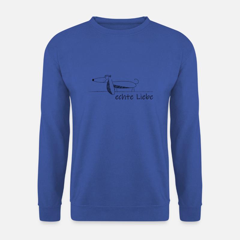 Dackel - Unisex Pullover - Royalblau
