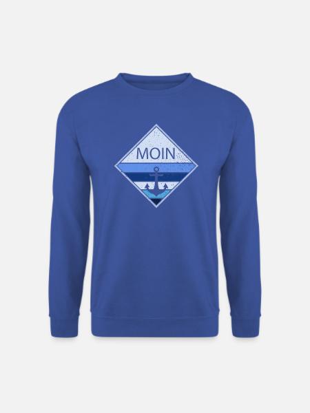 moin blau - Unisex Pullover - Royalblau