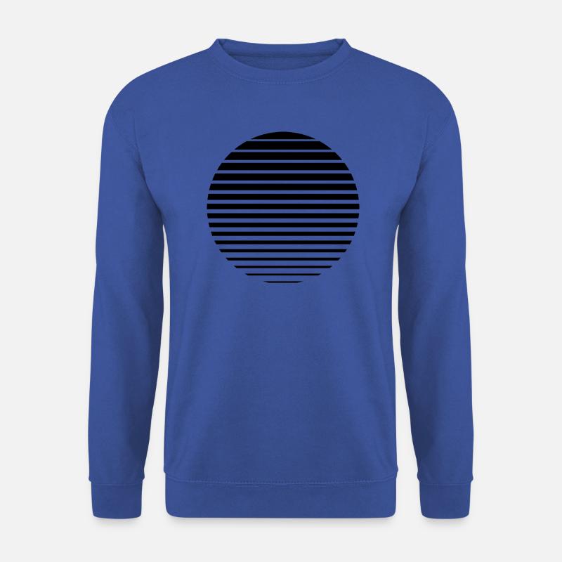 Retro Sonne - Unisex Pullover - Royalblau
