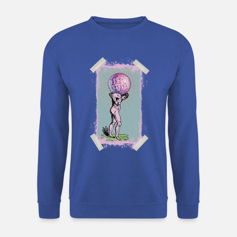 Disco-Typ - Unisex Pullover - Royalblau