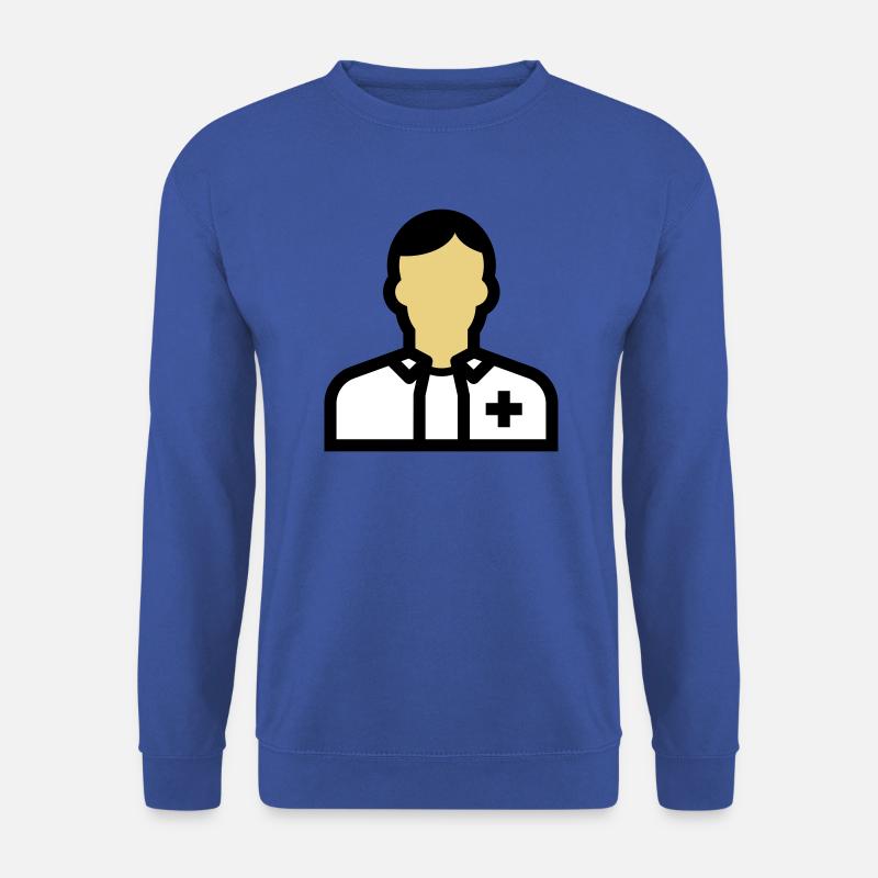 Pflegepersonal, Krankenpfleger, Pfleger, Arzt, - Unisex Pullover - Royalblau