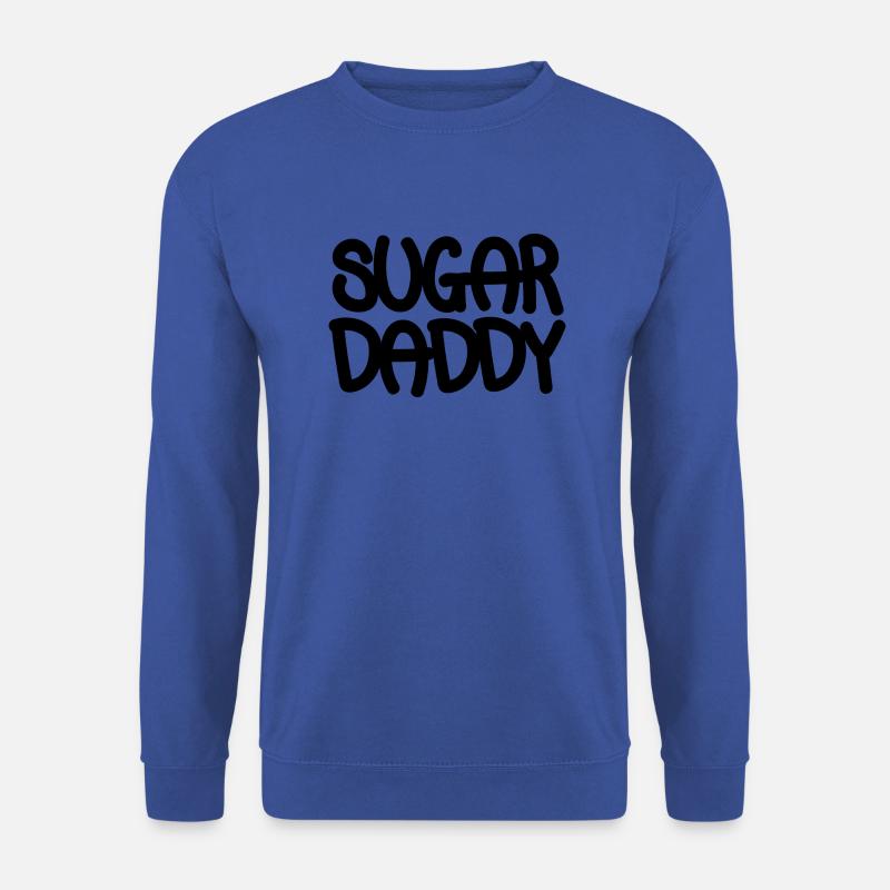 Sugar Daddy Black - Unisex Sweatshirt - royal blue