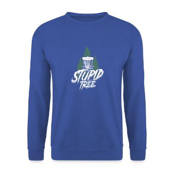 Disc Golf Disc Golfing Bag Disc Golf Frisbees - - Unisex Pullover - Royalblau - Vorne - Alina (178cm) & Michal (187cm)