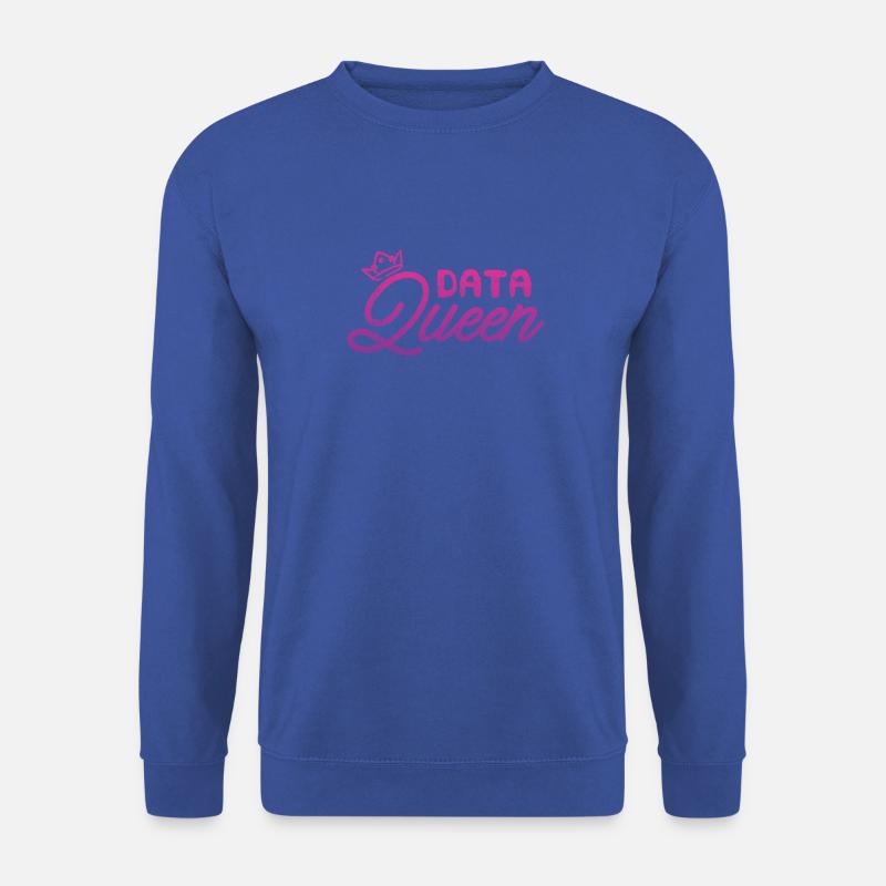 Data Queen - codage - Sweat-shirt Unisexe - bleu royal