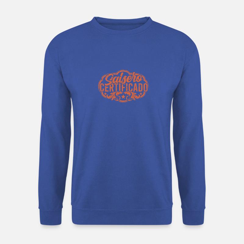 Salsero certificado - kubanische Salsa - Unisex Pullover - Royalblau