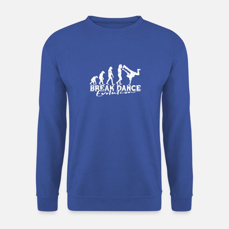 Break Dance Evolution - tumbling - Unisex Sweatshirt - royal blue