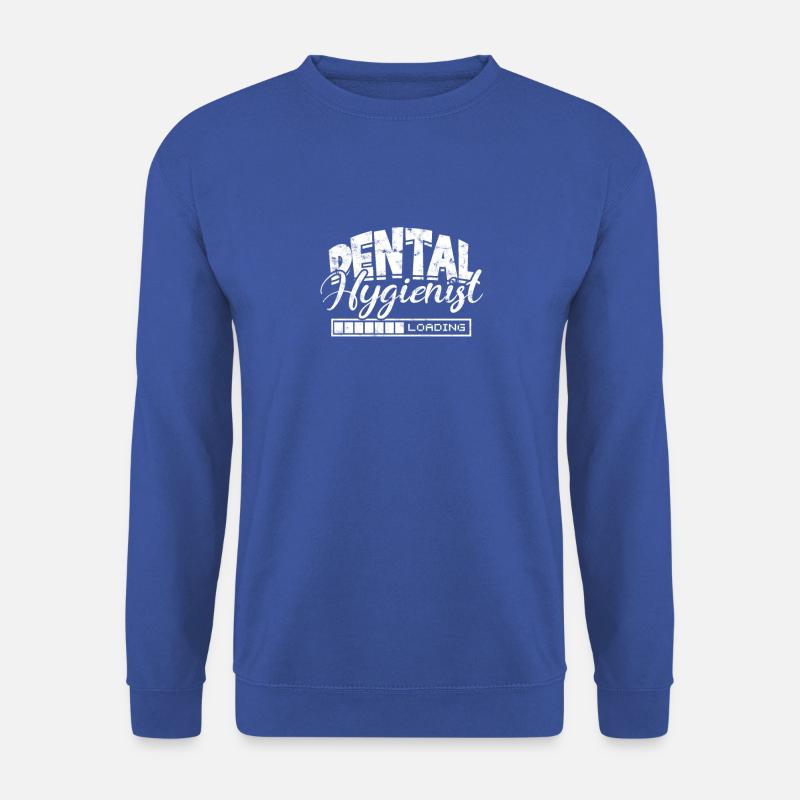 Dental Hygienist Loading - dentistry - Unisex Sweatshirt - royal blue