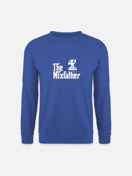 Der Mixfather - Plattenspieler - Unisex Pullover - Royalblau