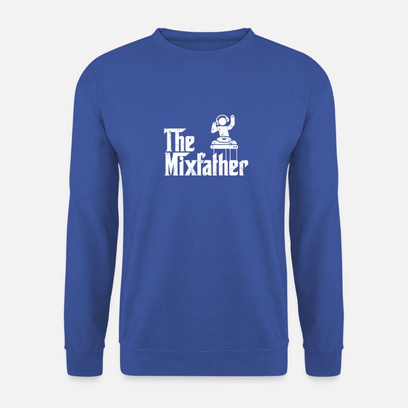 Der Mixfather - Plattenspieler - Unisex Pullover - Royalblau