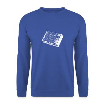 Welchen Teil von verstehst du nicht - Synthesizer - Unisex Pullover - Royalblau - Vorne - Alina (178cm) & Michal (187cm)
