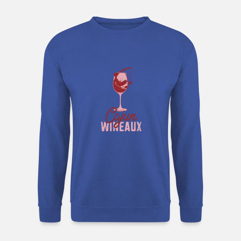 Cajun Wineaux - crustacé - Sweat-shirt Unisexe - bleu royal