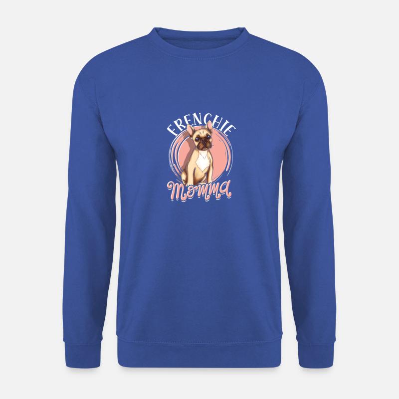 Frenchie Momma - frenchies - Unisex Sweatshirt - royal blue