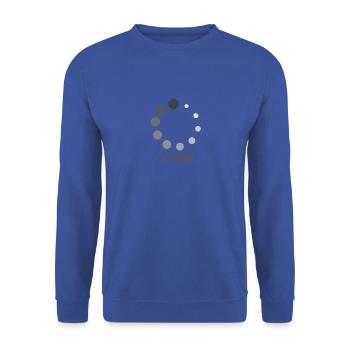 Ich denke - Techniker - Unisex Pullover - Royalblau - Vorne - Alina (178cm) & Michal (187cm)