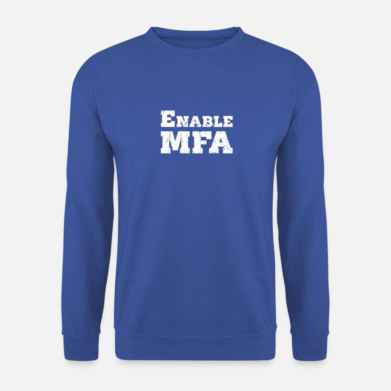 Enable MFA - software engineer - Unisex Sweatshirt - royal blue