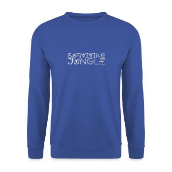 Surviving the jungle - Jungle - Unisex Sweatshirt - royal blue - Front - Alina (178cm) & Michal (187cm)