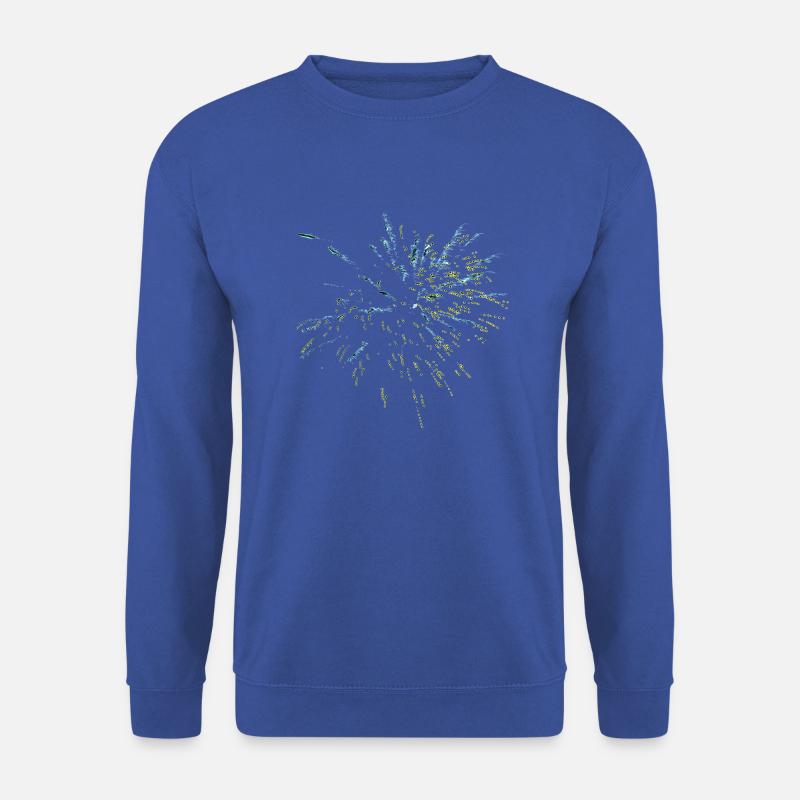 Feuerwerk 01 - Unisex Pullover - Royalblau