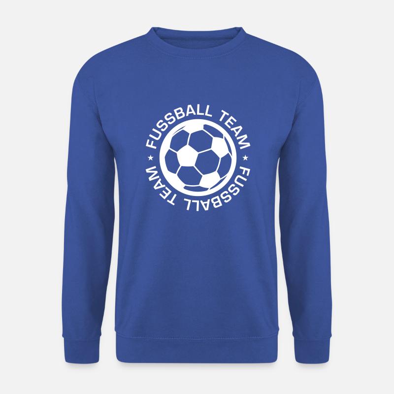 Fussball Team - Unisex Pullover - Royalblau