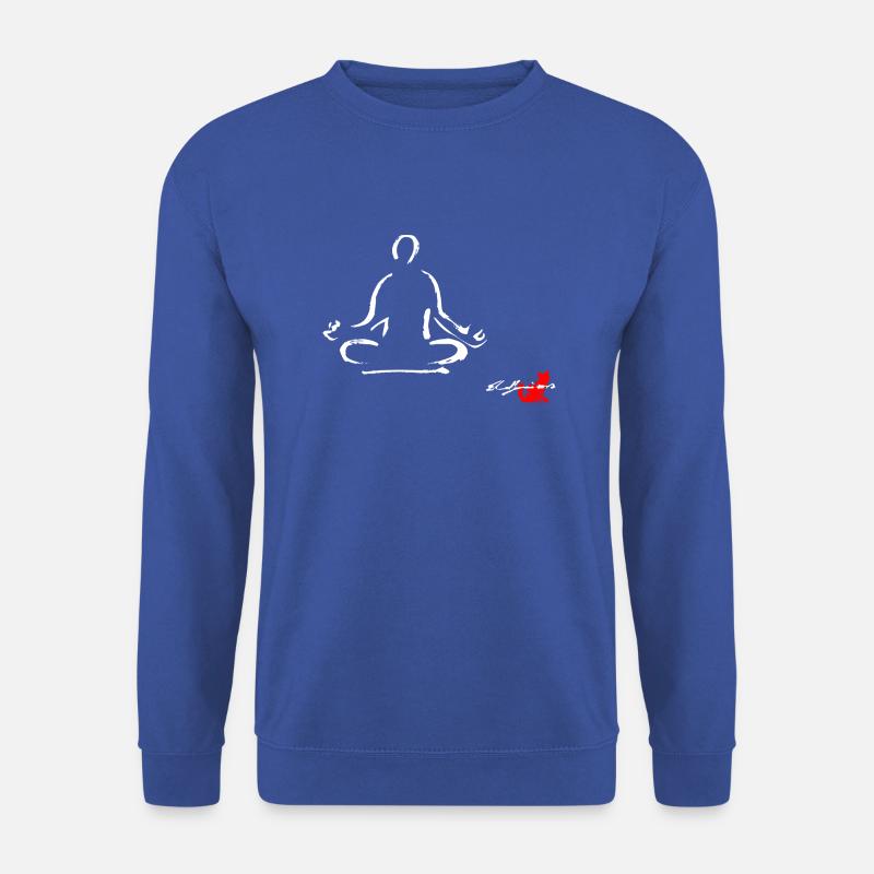 YOGA - Unisex Pullover - Royalblau