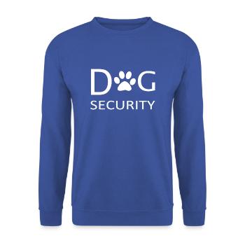 Sécurité des chiens - Sweat-shirt Unisexe - bleu royal - Devant - Alina (178cm) & Michal (187cm)