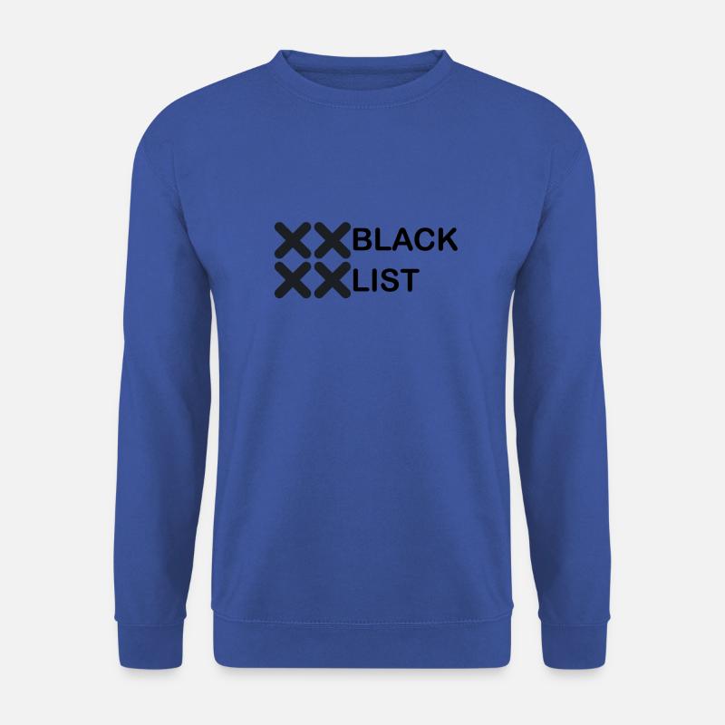 blacklist - Unisex Pullover - Royalblau
