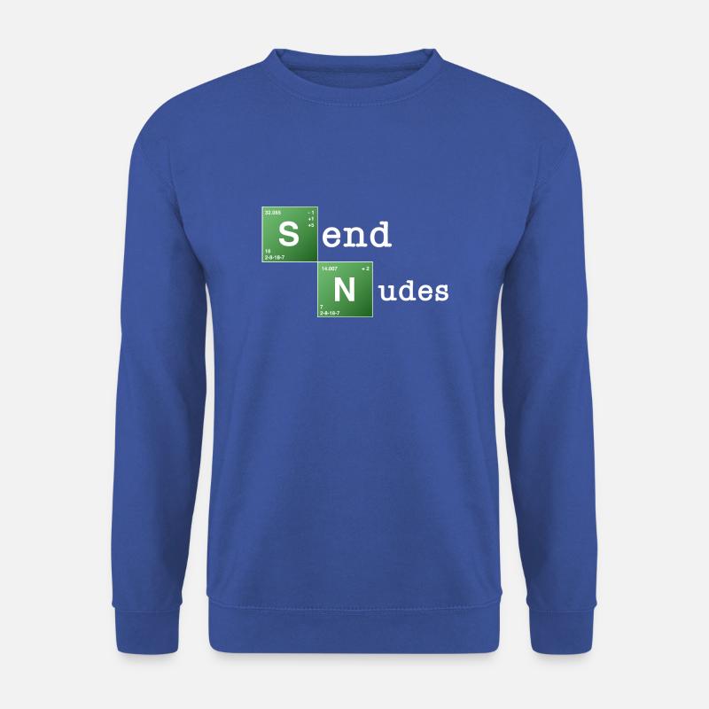 Send Nudes - Unisex Pullover - Royalblau