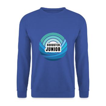Schuster Junior Nachfolger Sohn Junge Schusterei - Unisex Pullover - Royalblau - Vorne - Alina (178cm) & Michal (187cm)