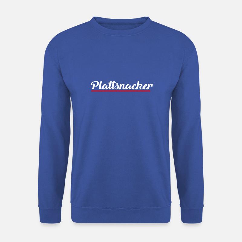 Plattsnacker | Norden | Plattdeutsch | Norddeutsch - Unisex Pullover - Royalblau