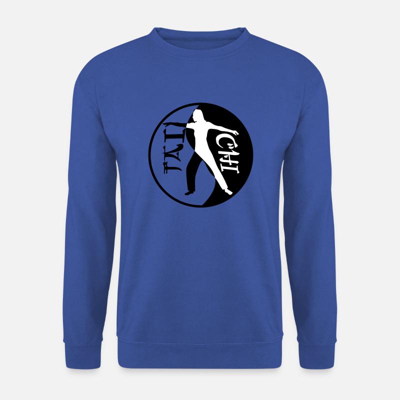 tai chi black - Unisex Pullover - Royalblau