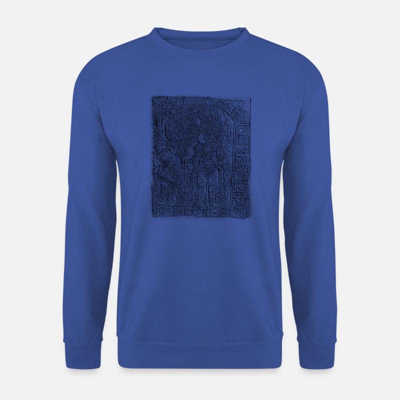 maya tafel black - Unisex Pullover - Royalblau