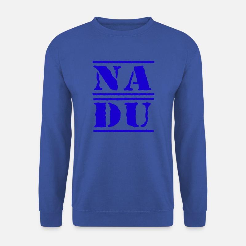 na du blau - Unisex Pullover - Royalblau