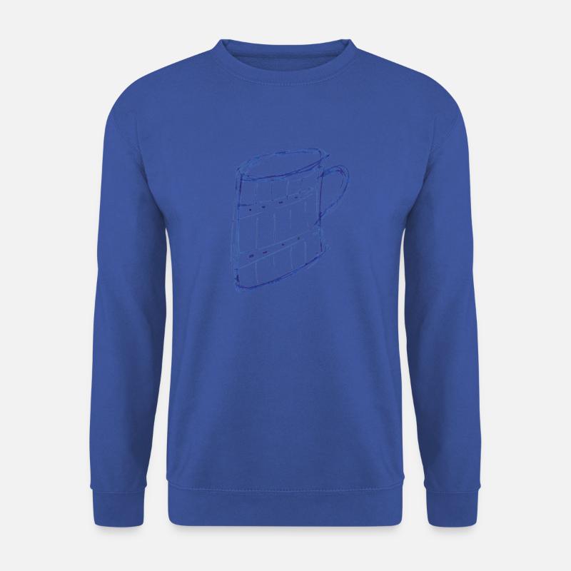 krug for white - Unisex Pullover - Royalblau