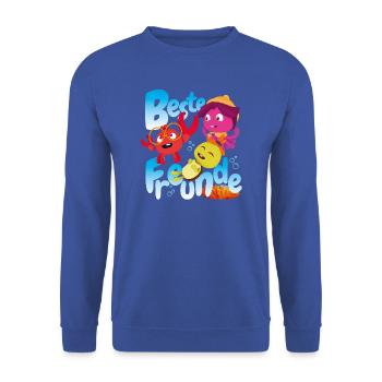 Maari - Abenteuer Am Riff Das Beste Team - Unisex Pullover - Royalblau - Vorne - Alina (178cm) & Michal (187cm)