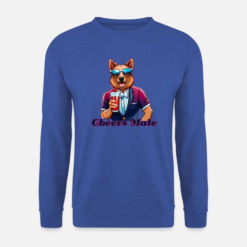 cheers mate - Unisex Pullover - Royalblau