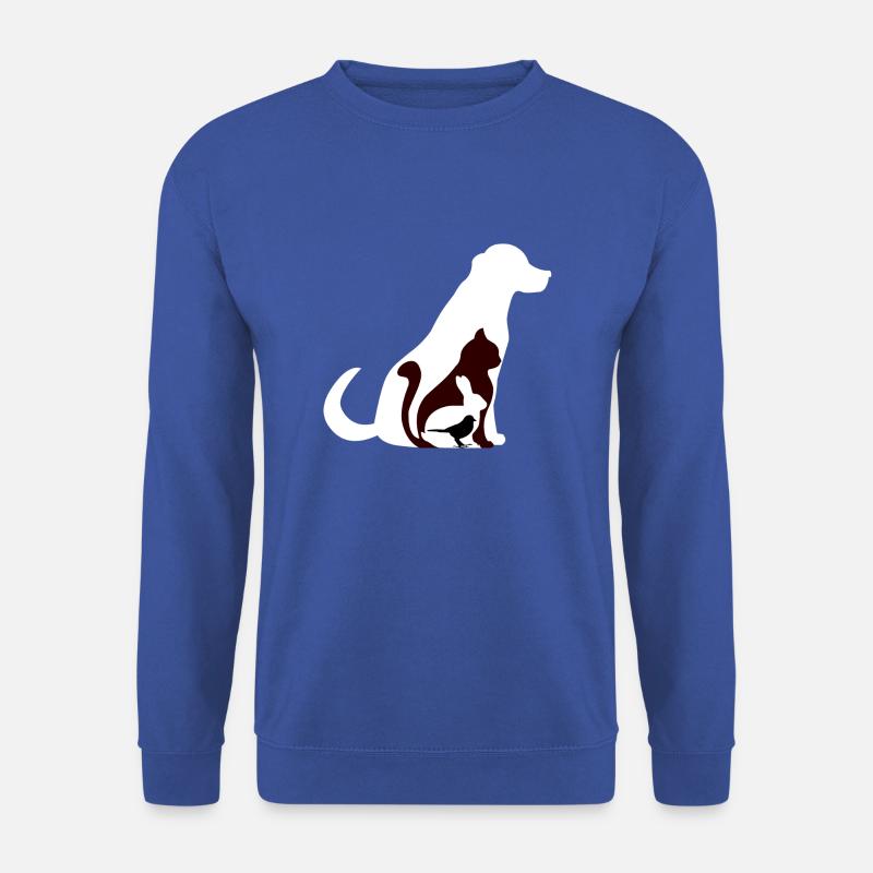 Tiere Quartet - Unisex Pullover - Royalblau