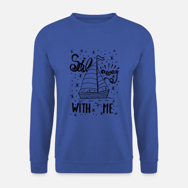 Sail away - Unisex Pullover - Royalblau