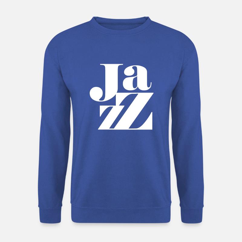 Jazz logo design - Unisex Sweatshirt - royal blue