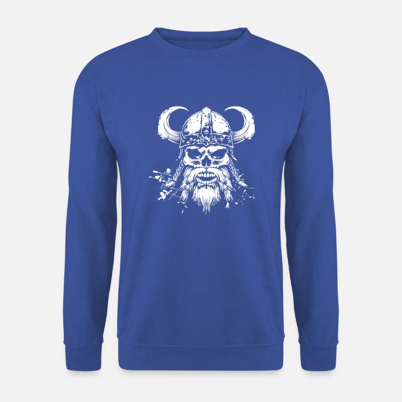 wikinger skull 1 - Unisex Pullover - Royalblau