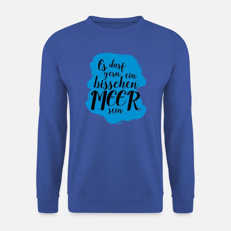 Meer Urlaub Abenteuer Reise Kreuzfahrt Geschenk - Unisex Pullover - Royalblau