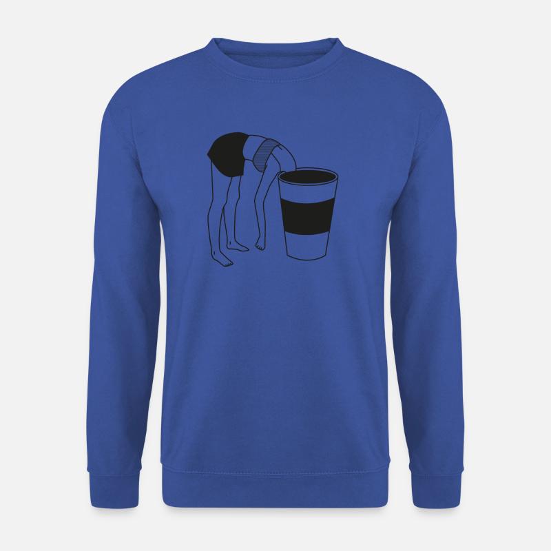 COFFE BREAK - Felpa unisex - blu royal