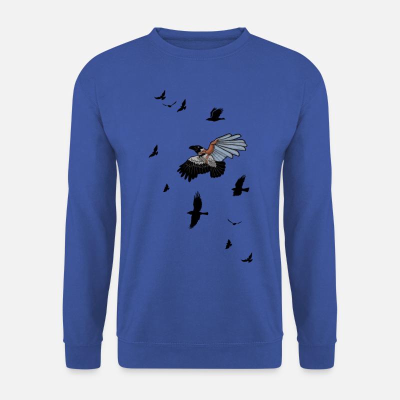 Cyborg-Vogel - Unisex Pullover - Royalblau