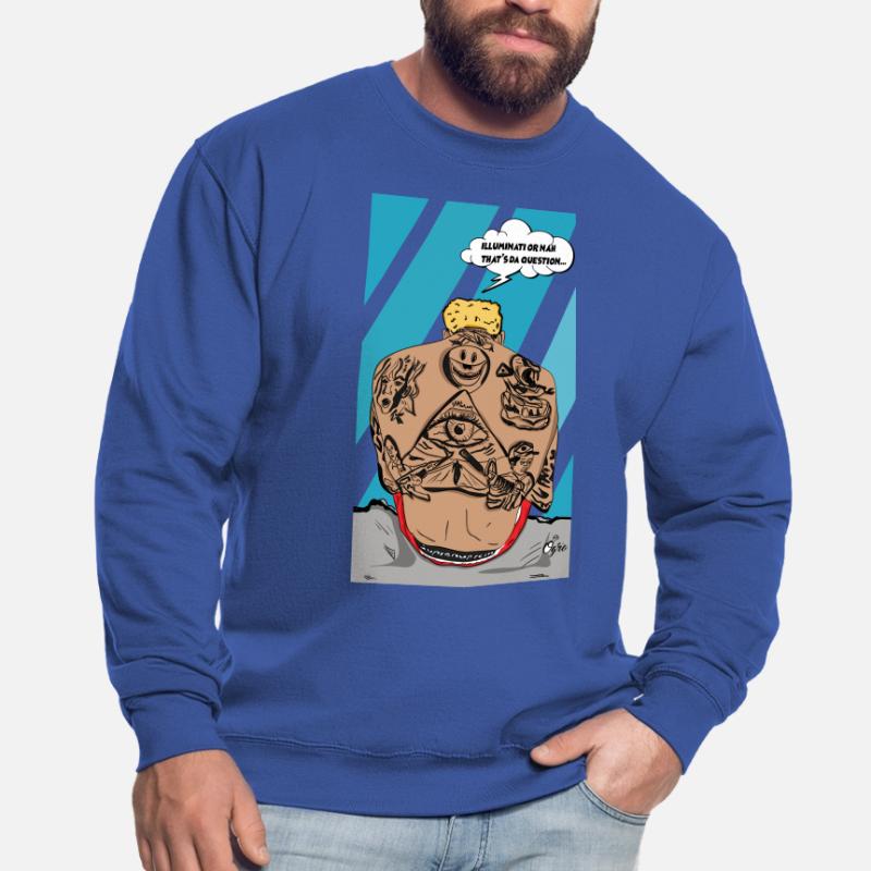 Illuminati oder nicht Unisex Pullover