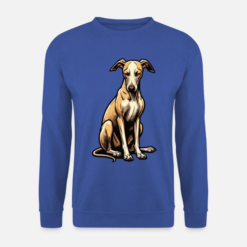 Whippet Windhund Whippets Windhundbesitzer - Unisex Pullover - Royalblau