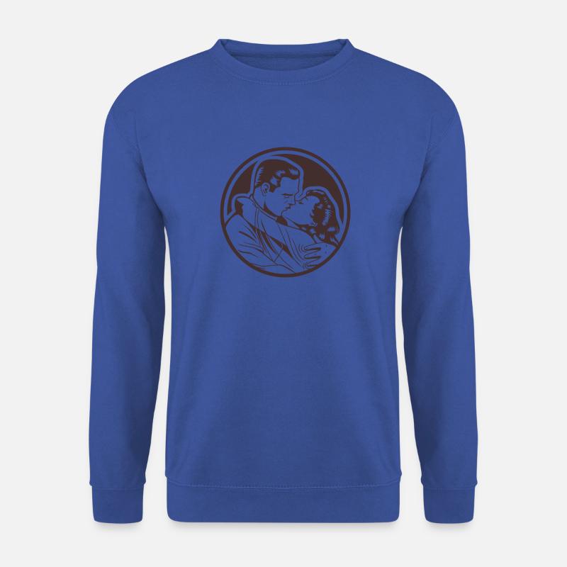 Kuss - Unisex Pullover - Royalblau