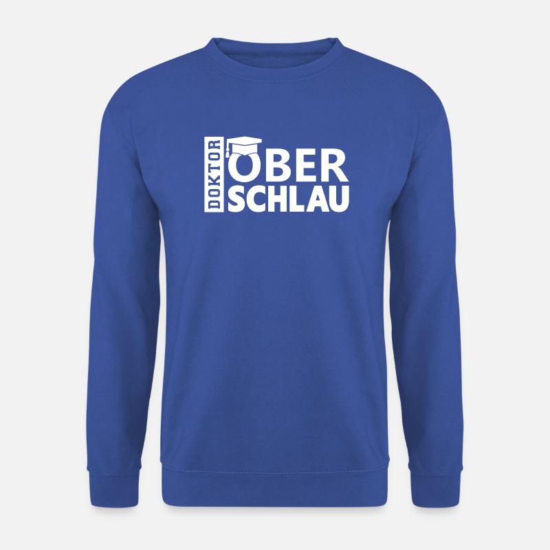 Dr. Oberschlau - Unisex Pullover - Royalblau